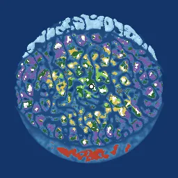 Map of Valheim seed 6UEYX28fDC