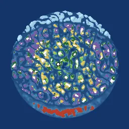 Map of Valheim seed 6kFhDSQTGl