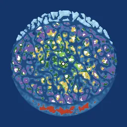 Map of Valheim seed 9LScyM7Euc