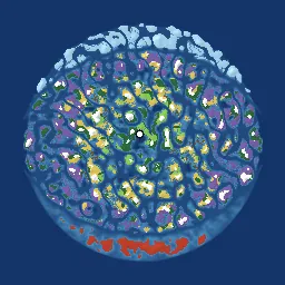 Map of Valheim seed FKaub9efSp