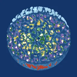 Map of Valheim seed IamAZBgEbc