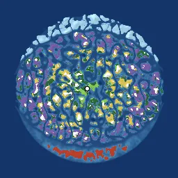 Map of Valheim seed KLu5WPaFdZ