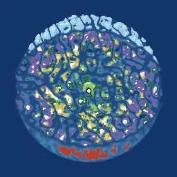 Map of Valheim seed M5kPNiL543