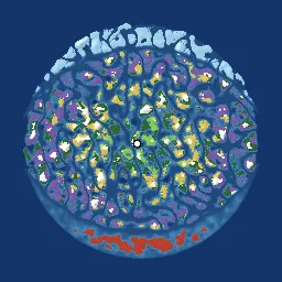 Map of Valheim seed WnzpIgR2PJ
