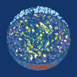 Map of Valheim seed aZxNKnk40C